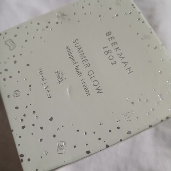 Beekman 1802 SUMMER GLOW 8 oz whipped body cream goat milk NIB/SEALED - Picture 5 of 10